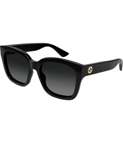 gucci 57mm rectangular optical glasses|gucci minimal 54mm square sunglasses.